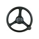 Engineering vehicle steering wheel