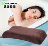 Factory direct wholesale leather neck pillow velvet health pillow slow rebound m