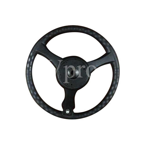Engineering vehicle steering wheel